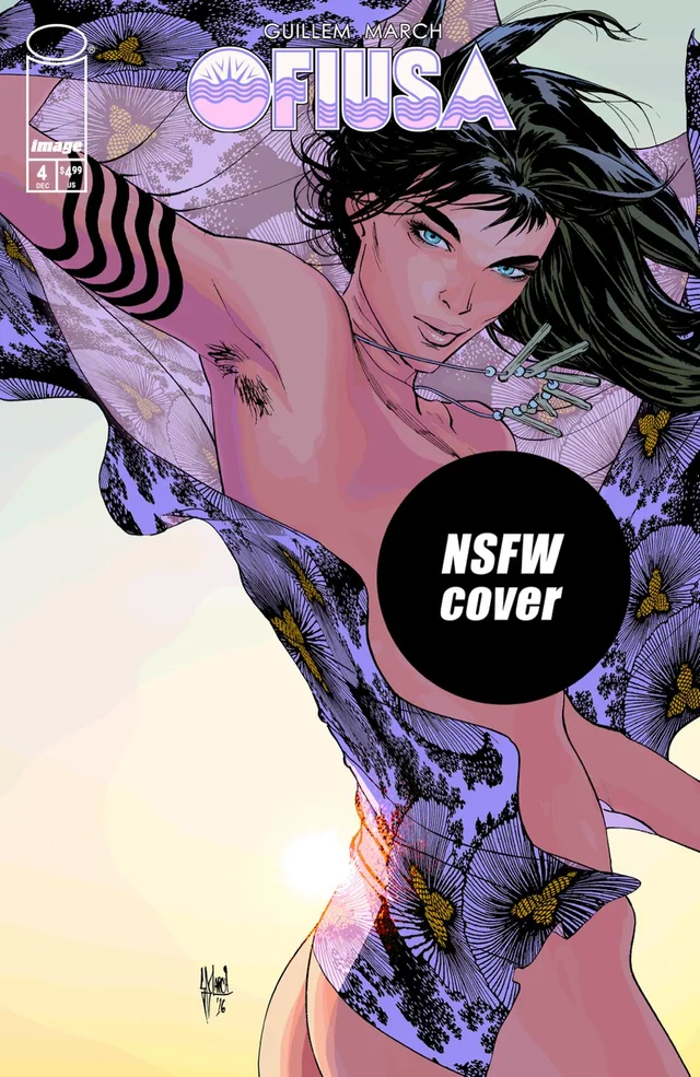 Tapa de Ofiusa #4 · Cover E Guillem March Nsfw Polybagged Var
