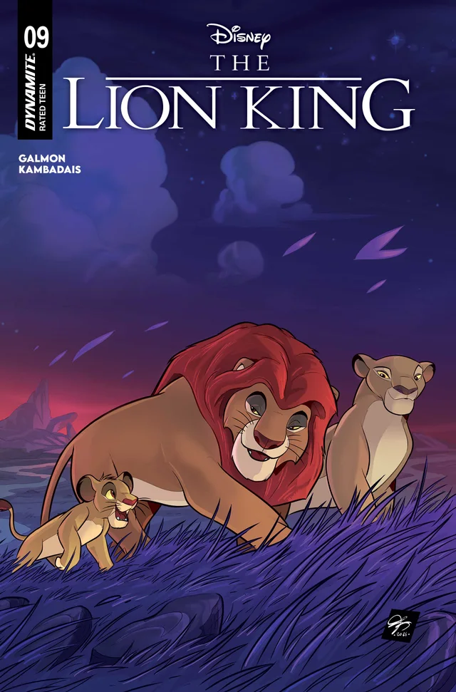 Tapa de Lion King #9 · Cover C Cirio Cangialosi Var