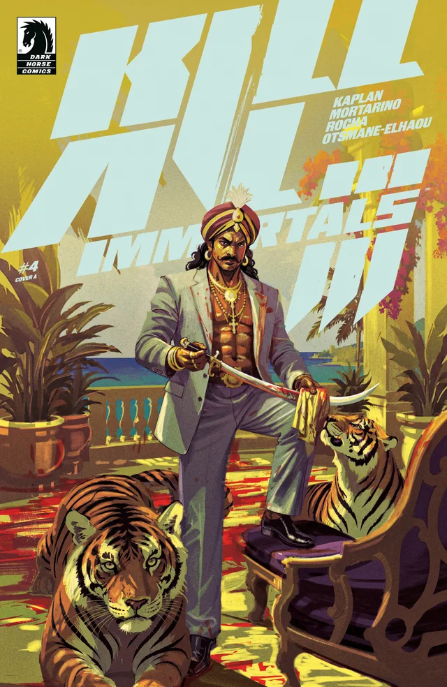 Tapa de Kill All Immortals III #4 · Cover A
