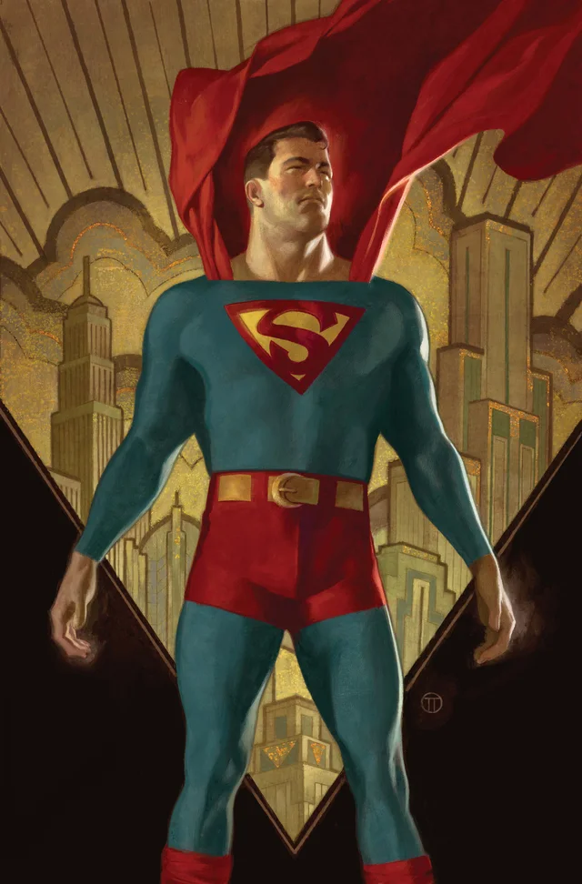 Tapa de Superman The Stranger #5 · Cover B Julian Totino Tedesco Var