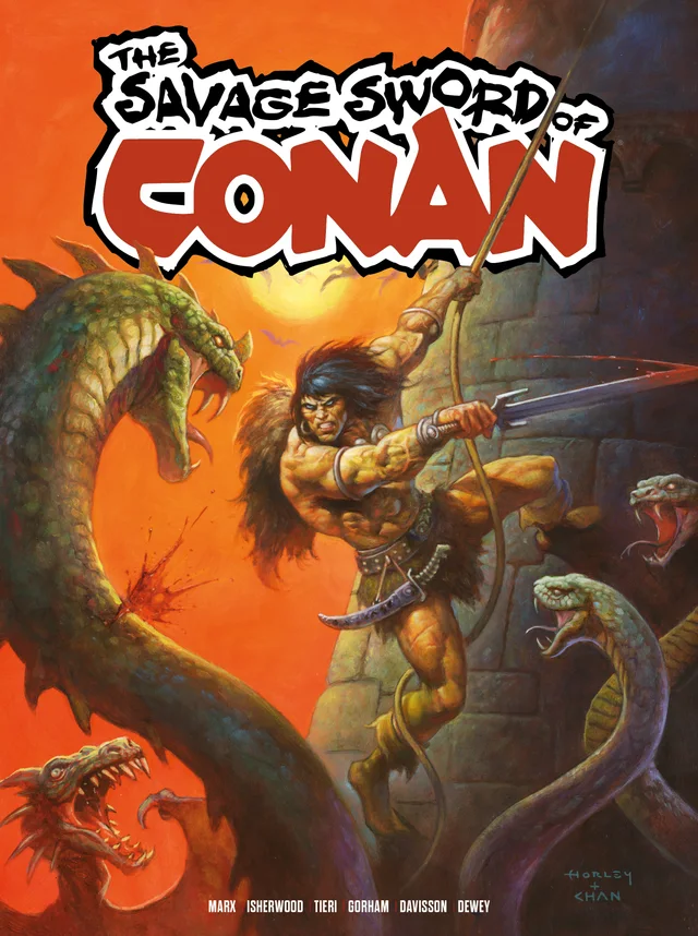 Tapa de Savage Sword Of Conan #17 · Cover A Alex Horley