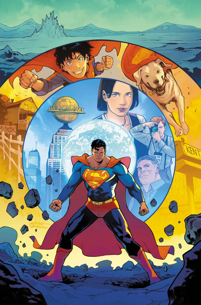 Tapa de Superman #44 · Cover F Rafael Perez Card Stock Var