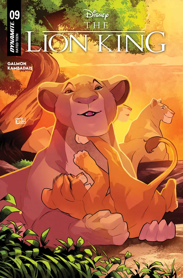 Tapa de Lion King #9 · Cover A Edwin Galmon