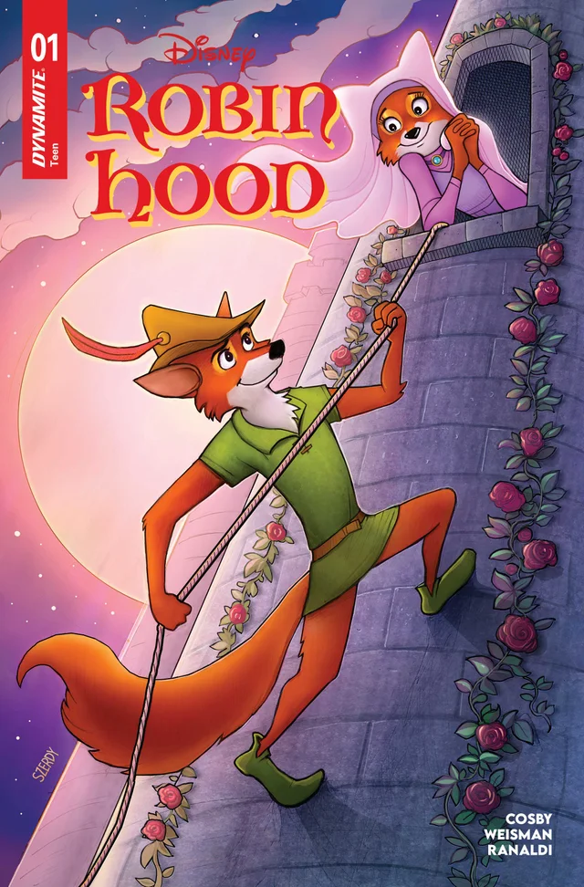Tapa de Robin Hood #1 · Cover E Nathan Szerdy Var