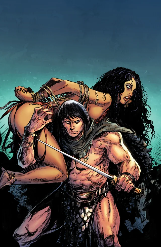 Tapa de Conan The Barbarian #37 · Cover F Ivan Gil Virgin Cardstock Var