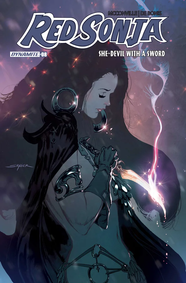 Tapa de Red Sonja She Devil With A Sword #8 · Cover A Stuart Sayger