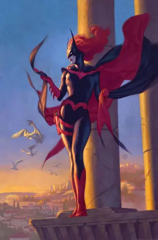 Tapa Cover C - Julian Totino Tedesco Card Stock Var de Batwoman #10