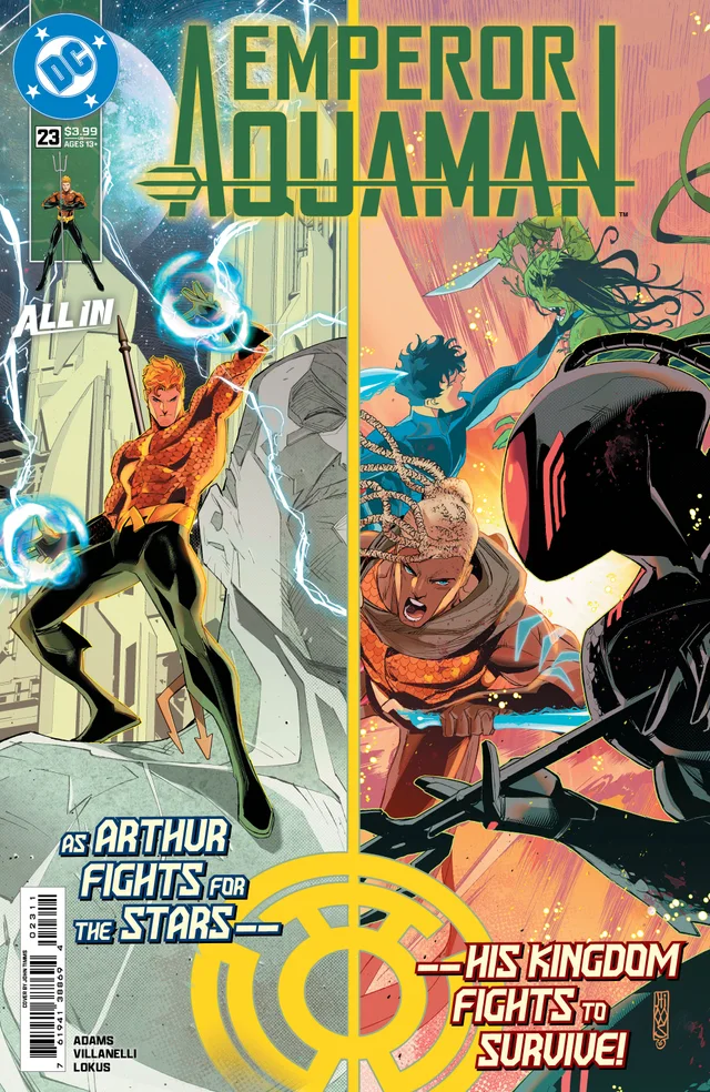 Tapa de Emperor Aquaman #23 · Cover A John Timms