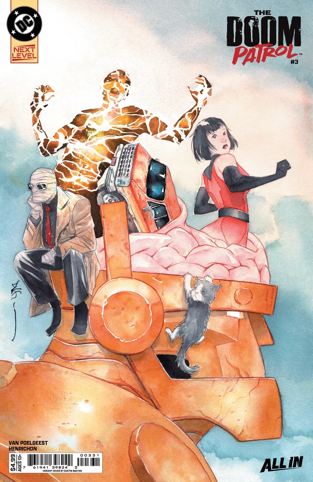 Tapa de Doom Patrol #3 · Cover C Dustin Nguyen Card Stock Var