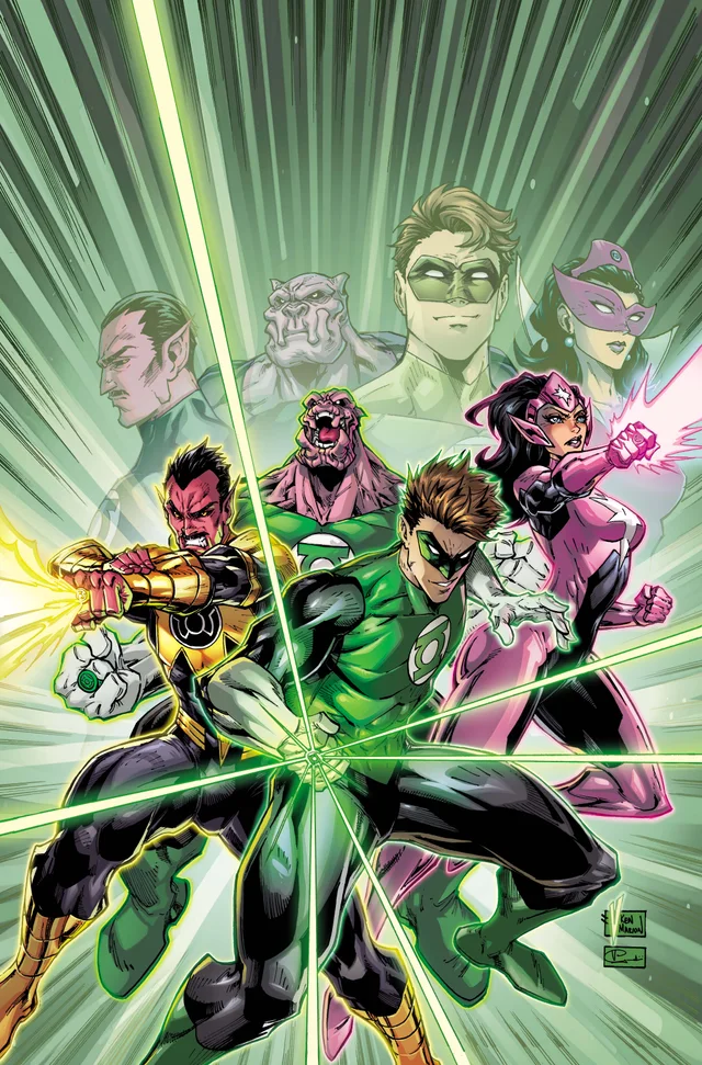 Tapa de Tales Of The Green Lantern Corps Training Day #1 · Cover A V Ken Marion