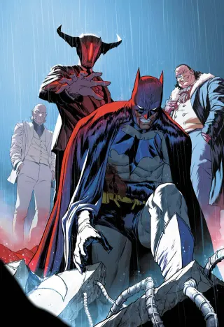 Tapa Cover C - Mattia De Iulis Card Stock Var de Batman 2026 Annual #1