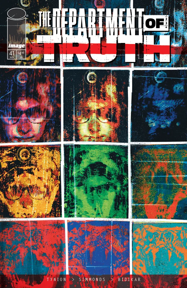 Tapa de Department Of Truth #41 · Cover A Martin Simmonds