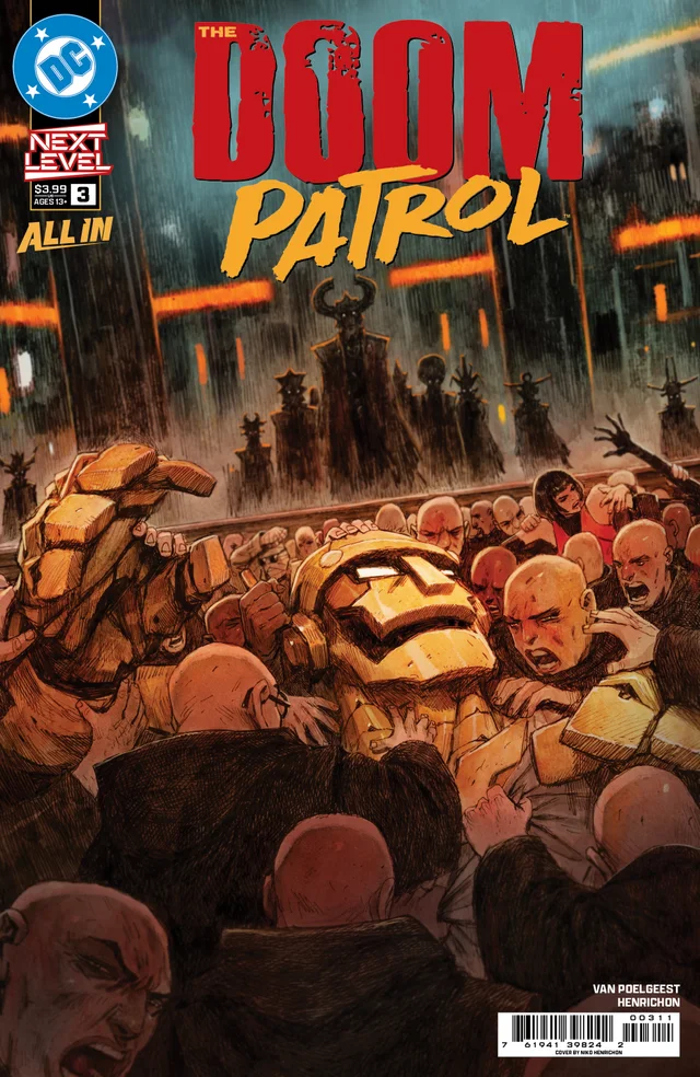 Tapa de Doom Patrol #3 · Cover A Niko Henrichon