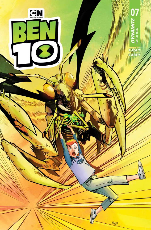 Tapa de Ben 10 #7 · Cover D Sebastian Piriz Var