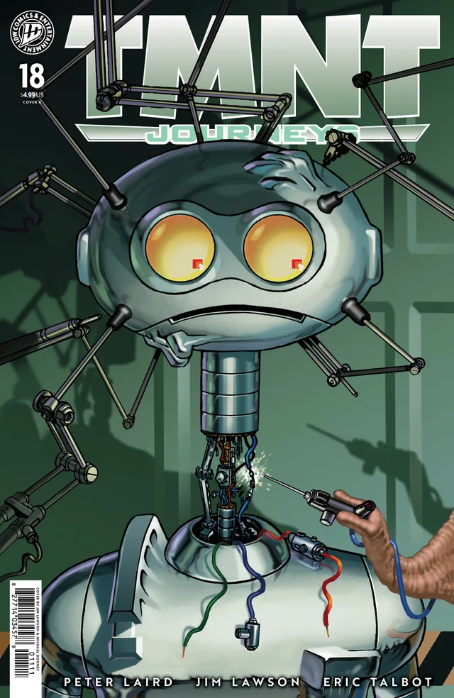 Tapa de Tmnt: Journeys #18 · Cover A