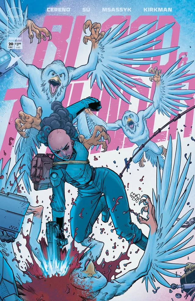 Tapa de Blood And Thunder #20 · Cover A Ej Su And Dee Cunniffe Connecting Cover