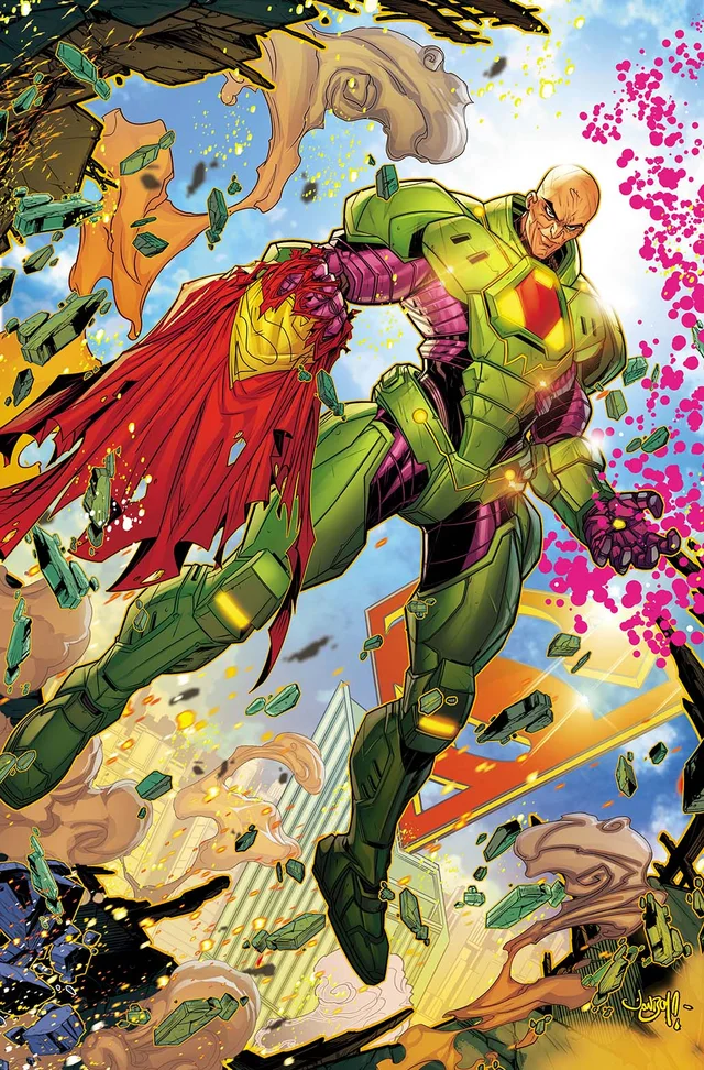 Tapa de Superman #45 · Cover B Jonboy Meyers Card Stock Var