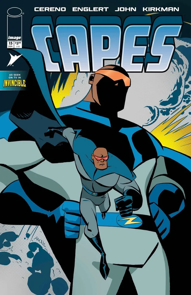 Tapa de Invincible Universe Capes #15 · Cover D Michael Avon Oeming And Taki Soma Var