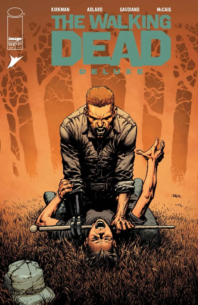 Tapa de Walking Dead Deluxe #152 · Cover A David Finch And Dave Mccaig