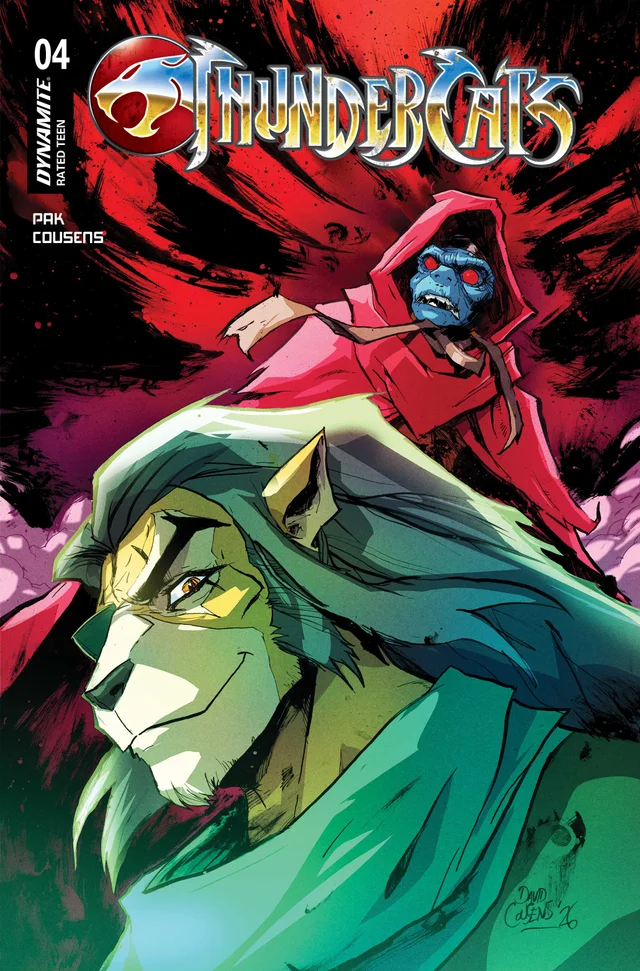 Tapa de Thundercats #4 · Cover B David Cousens Var