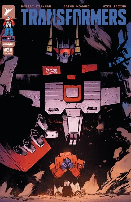 Tapa de Transformers #38 · Cover B Daniel Warren Johnson And Mike Spicer Var