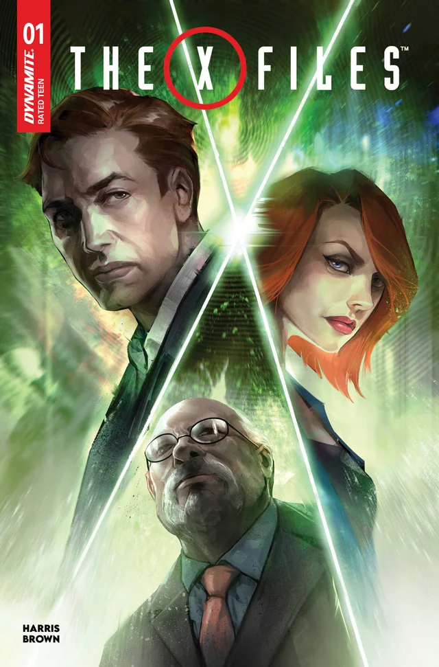 Tapa de X Files #1 · Cover C Ivan Tao Var