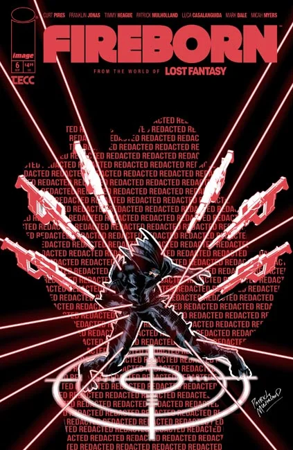 Tapa de Fireborn #6 · Cover C Patrick Mulholland Villain Var