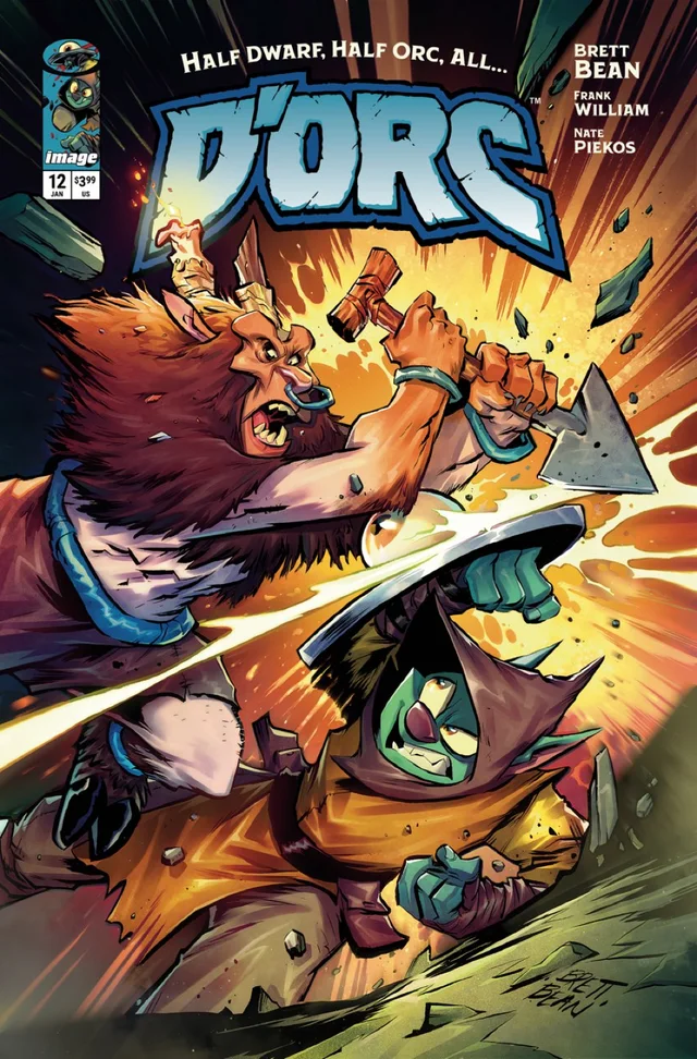 Tapa de Dorc #12 · Cover A Brett Bean