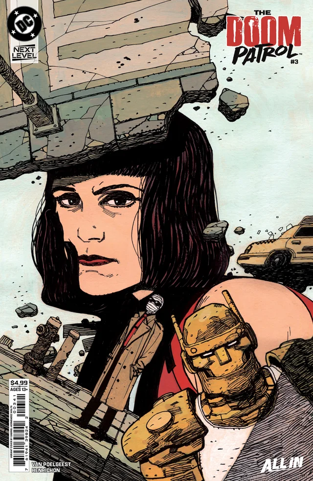 Tapa de Doom Patrol #3 · Cover D Gabriel Walta Card Stock Var