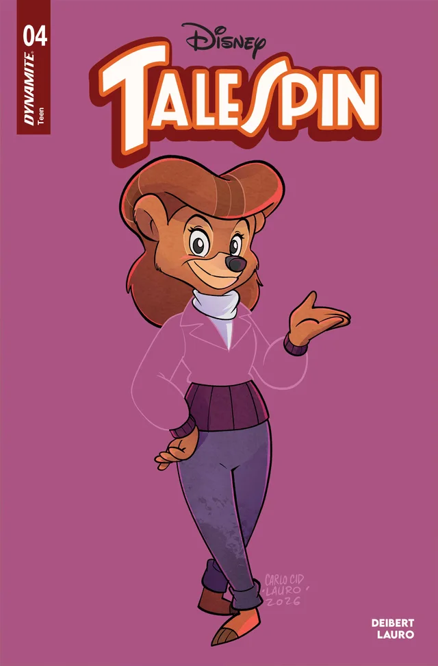 Tapa de Talespin #4 · Cover C Carlo Lauro Color Bleed Var