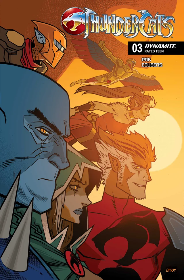 Tapa de Thundercats #3 · Cover A John Amor