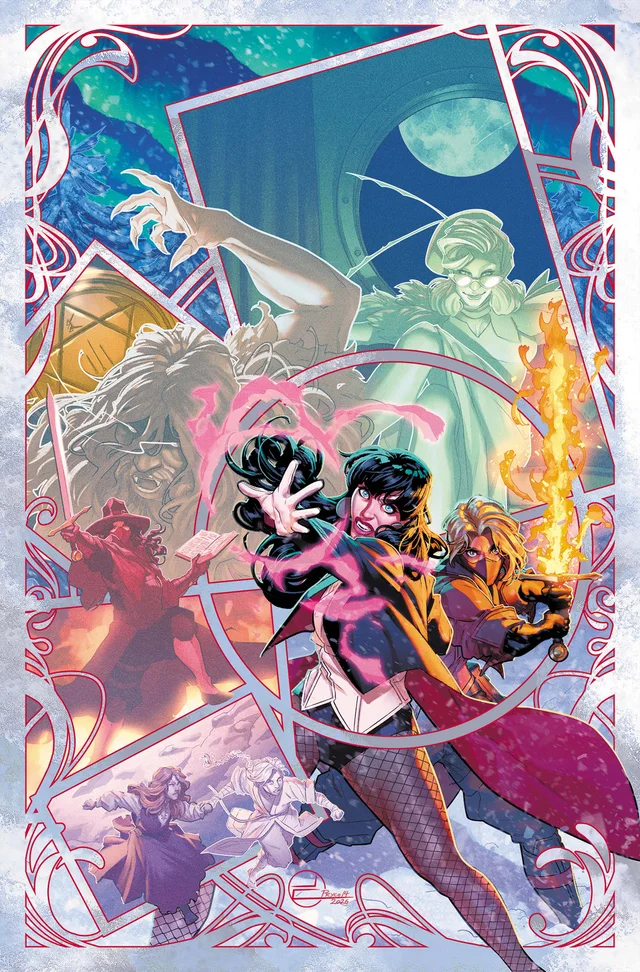 Tapa de Zatanna #8 · Cover A Jamal Campbell