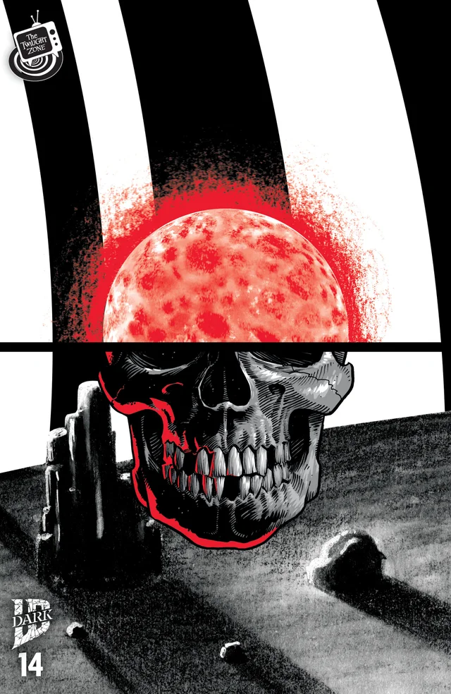 Tapa de The Twilight Zone #14 · Cover B