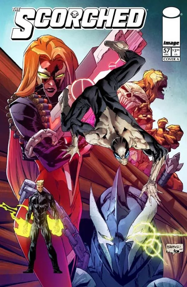Tapa de Spawn Scorched #57 · Cover A Carlo Barberi