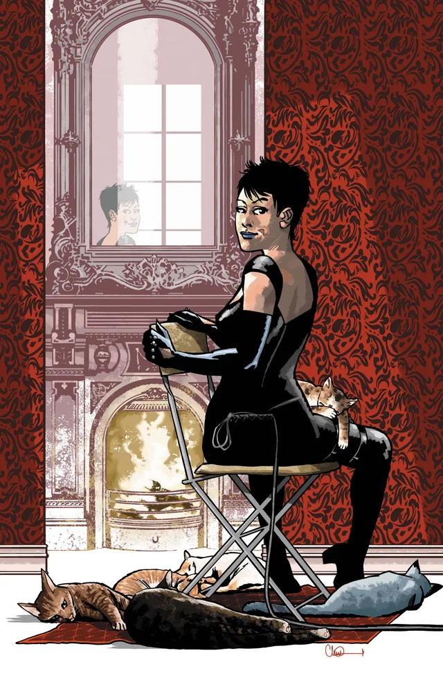 Tapa de Catwoman #93 · Cover C Charlie Adlard Card Stock Var