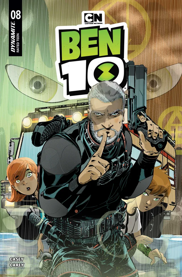 Tapa de Ben 10 #8 · Cover B Duncan Rouleau Var