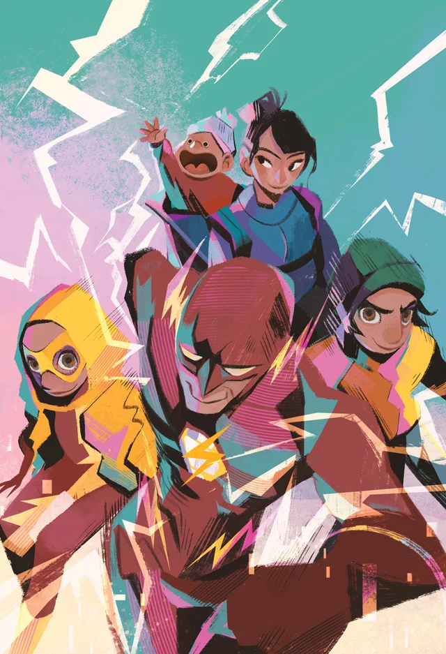 Tapa de Flash #40 · Cover C Crystal Kung Card Stock Var