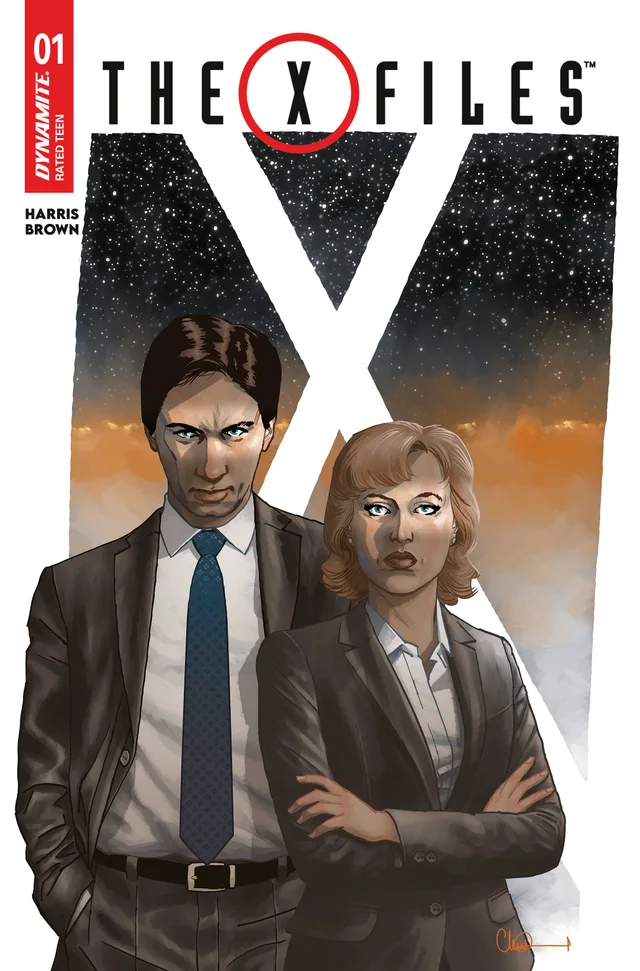 Tapa de X Files #1 · Cover D Charlie Adlard Var
