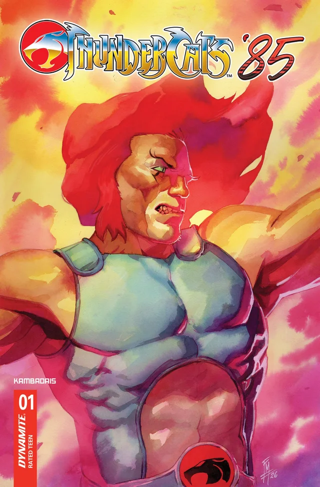 Tapa de Thundercats 85 #1 · Cover D Federico Mele Var
