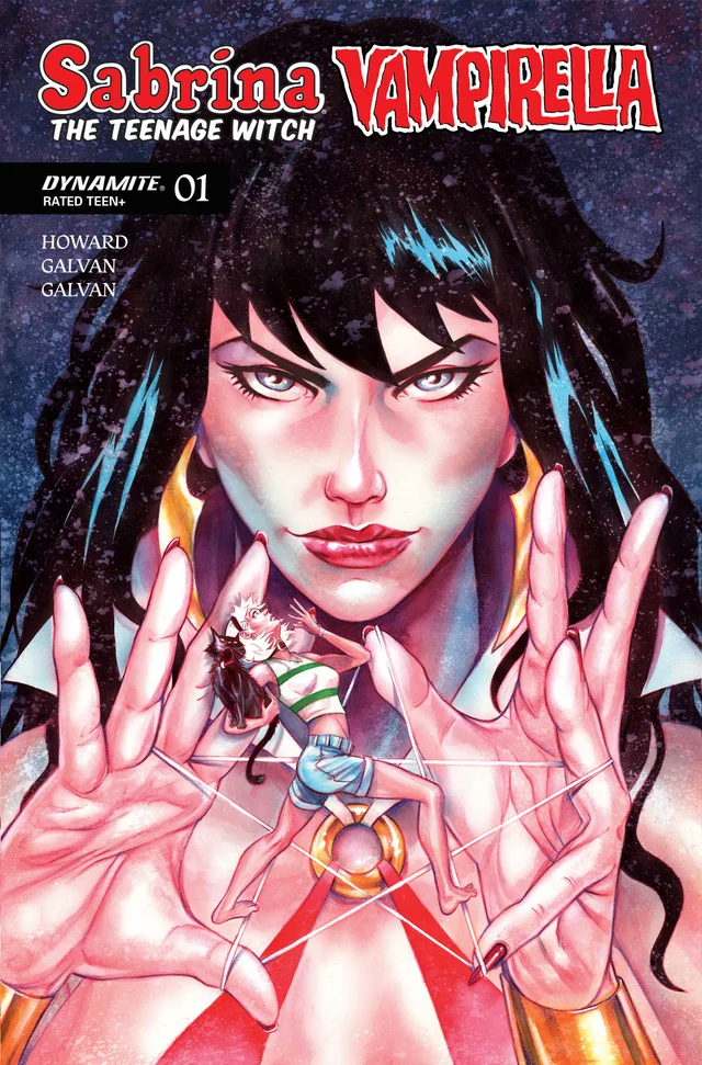 Tapa de Sabrina The Teenage Witch Vampirella #1 · Cover D Mike Rooth Var