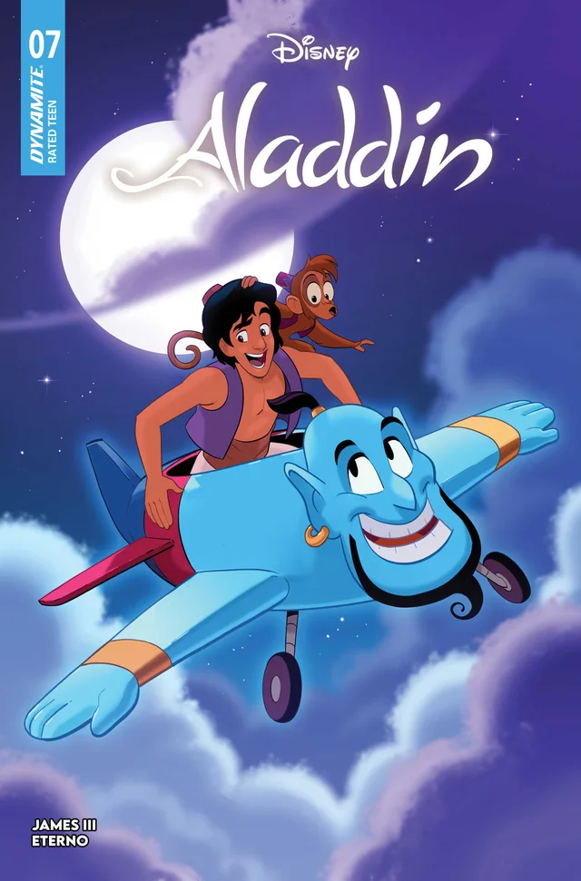 Tapa de Aladdin #7 · Cover A Stephen Byrne
