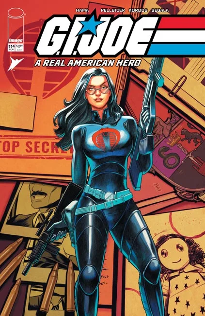 Tapa de Gi Joe A Real American Hero #334 · Cover C Nimit Malavia Secret Dossier Var