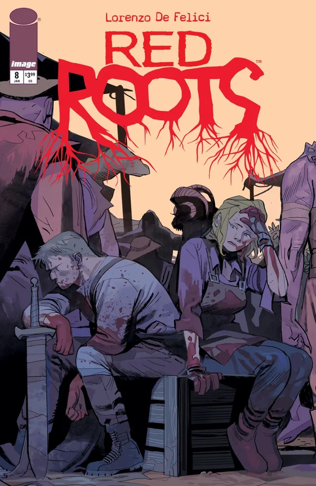 Tapa de Red Roots #8 · Cover A Lorenzo De Felici