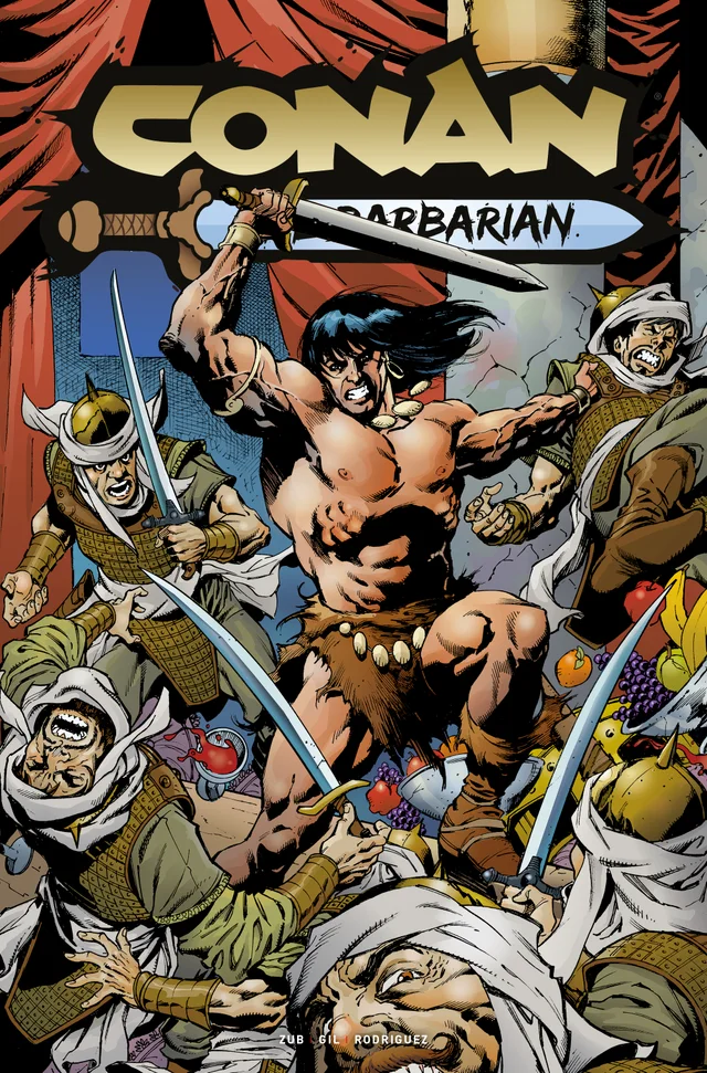 Tapa de Conan The Barbarian #38 · Cover B Aaron Lopresti